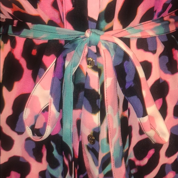 Bebe Leopard Shirt Dress👗 - Picture 3 of 16